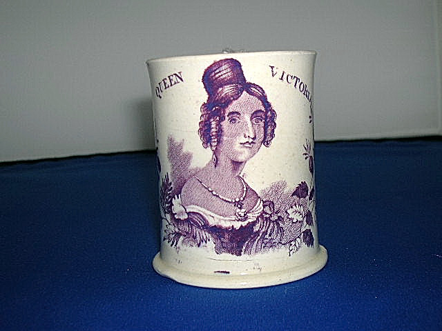 1838 Swansea Queen Victoria Coronation Mug