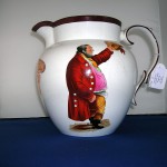 C1807 Don Pottery Orange Jumper Jug
