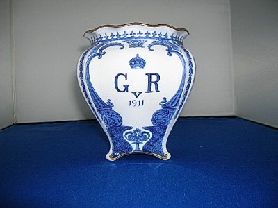 1911 Coronation Vase by Crown Derby.
